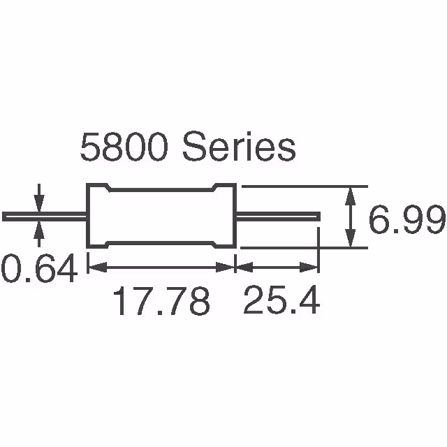 5800-180-RC Bourns Inc.  Fixed Inductors